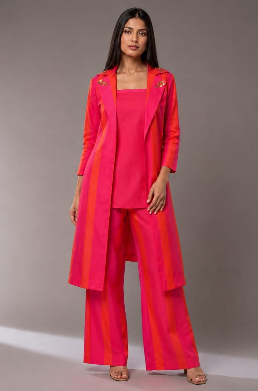 The Orange Pink Coord Set